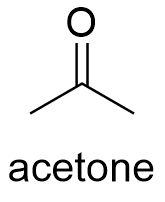 acetone structure