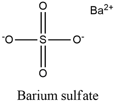 Barium sulfate Formula