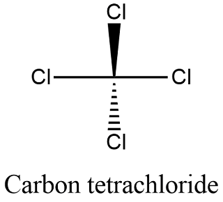 carbon tetrachloride formula ionic or molecular