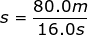 travel time and distance formula