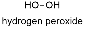 Hydrogen Peroxide Formula