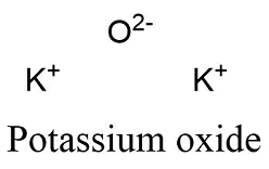 Potassium Oxide Formula