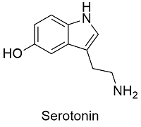 Neurotransmitter Serotonin Structure