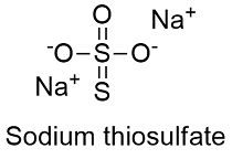 thiosulfate lewis structure