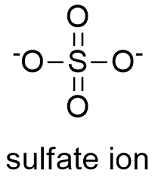 lewis structure of sulfate ion