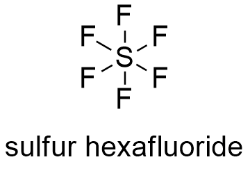 sulfur hexafluoride molecular geometry