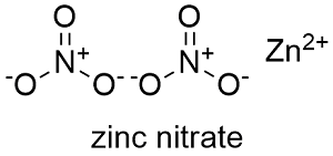 Zinc Nitrate Formula