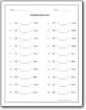 Grams and Kilograms Worksheets 2nd Grade