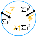 circular motion body diagrams